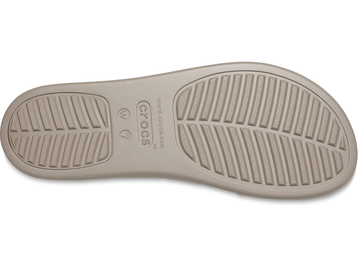 Crocs 207431-6RL-W9 Brooklyn Buckle LowWdg PaB Pale Blush